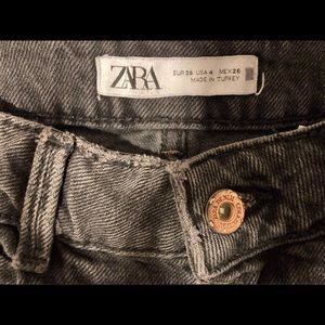 Zara, High Rise, Mom Jeans